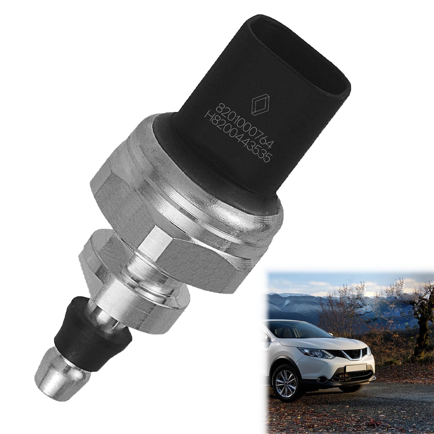 Xiciki Turbo Exhaust Air Pressure Sensor 8201000764, Vacuum Boost